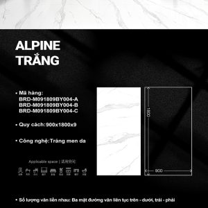 Alpine trắng BRD-M091809BY004