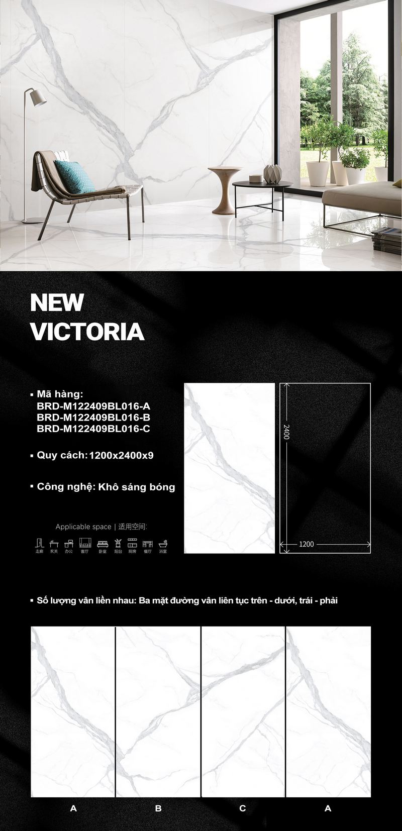 New Victoria M122409BL016