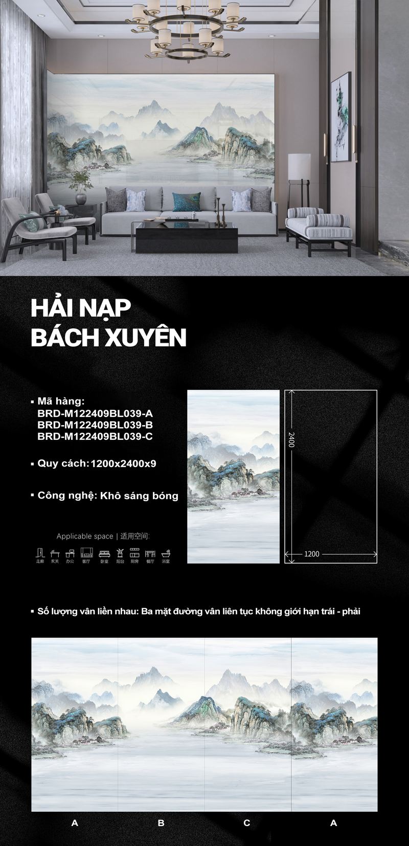 Hải nạp bách xuyên M122409BL039