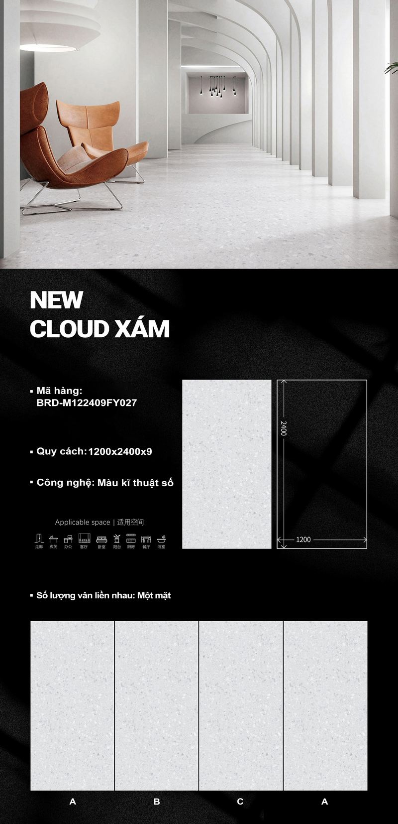 New Cloud Xám M122409FY027