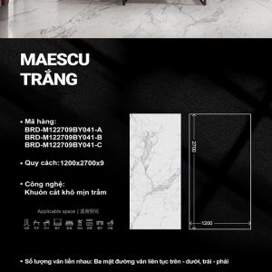 Maescu Trắng M122709BY041